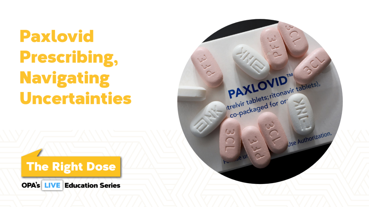Paxlovid Prescribing – Navigating Uncertainties
